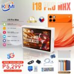 e30bccde6d76946a306a540ae5e6b60 KOMI i18 Pro Max 10.1" 5G Tablet - Android 15 Gaming Tablet PC, 16GB RAM 1TB ROM, 10000mAh Battery, 24MP Dual Camera, WiFi/BT, 1 Year Warranty - ₱5,299